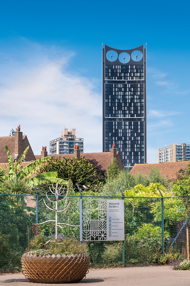 Delegates heard how Walworth Gardens (above) has its own School of Horticulture, with trainee gardeners and students involved in providing the Garden’s domestic and community landscaping and social and therapeutic horticulture service. The Gardens team also stocks and runs a plant centre.