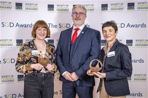 SGD Awards 2025 - Lucy Conochie & Jane Heather - Big Ideas, Small Budget Winner – Sponsor CED Stone Group
