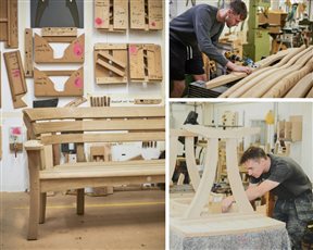 Gaze Burvill - Hampshire workshop