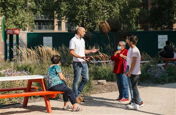 Rob at the Meadow in London