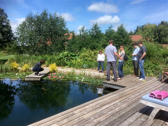 Open Days with Ellicar - Natural Swimming Pools for Garden Designers