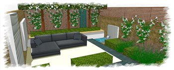 London Courtyard