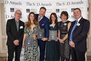 SGD Awards 2020 Winners - Student Awards – Luke Arend, Joana Rzepa & Tabitha Rigden - College London College of Garden Design – Sponsor British Sugar TOPSOIL