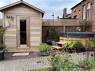Sauna and Hot Tub