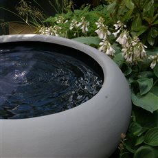 A simple but elegant water feature with some movement.