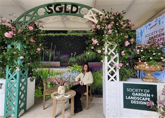 Rachael's winning design at RHS Chelsea Flower Show 2025