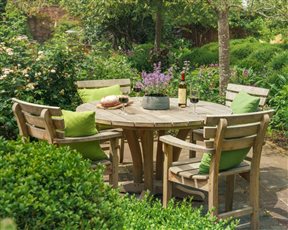 Gaze Burvill Bailey Dining Table and Chancery Carver Chairs