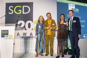 SGD Awards 2025 - Dan Pearson OBE FSGD Hon FRIBA RDI – The Lifetime Achievement Award Winner – Sponsor Alitex