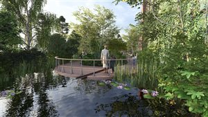 Matthew Childs MSGLD - Over the Wall Garden.  Photograph © Josh Millard