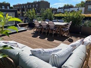 Roof garden in Notting Hill