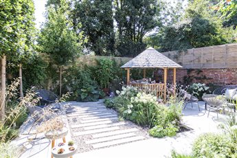 Garden Design and Build by Cube 1994, relaxing and entertaining areas 