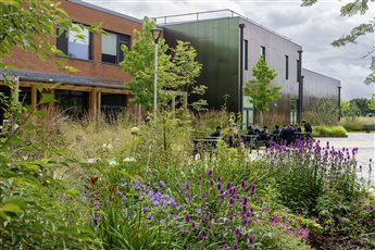 Merstham Park School courtyard