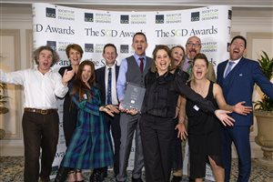 SGD Awards 2020 Winner – Hardscape - Butter Wakefield - Ribbon Wheel Garden – Sponsor Talasey Group