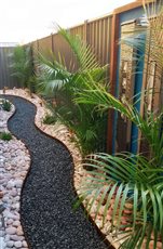 Garden Edging - 100mm Flex in weathered steel
