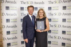 SSGD Awards 2022 - Tabi Jackson-Gee - Paper Landscape Design Winner - Sponsor Denmans Garden