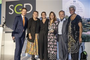 SGD Awards 2024 - Adam Hunt & Lulu Urquhart - International, Commercial or Community Landscapes & Gardens Winner - Sponsor Landscape Institute