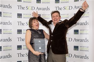 SGD Awards 2020 Winner – Medium Residential Garden - Acres Wild; Principal Designer Debbie Roberts MSGD – Blue Doors – Sponsor Capital Garden Products Ltd