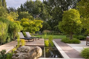 Rosemary Coldstream MSGLD & Affiliate Business Partner Landesigns - Down to the River.  Photograph © Richard Bloom