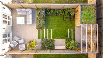Bath city garden