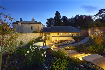 Evening lighting scheme, Stroud Museum in the Park, Gloucestershire