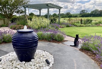 Devon county garden