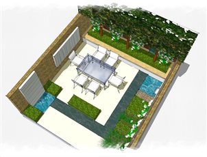 London Courtyard