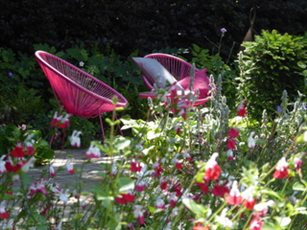 Small town garden.