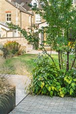 Central Cambridge Family Garden

Porcelain Terraces, Lawn, Corten steel screen and bespoke play area.
