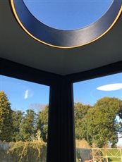 The Hex Outside Office/Sanctuary/Studio/Study - halo ceiling view