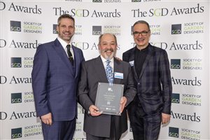 SGD Awards 2020 Winner – Paper Landscapes - Andrew Wilson FSGD, Gavin McWilliam MSGD, & John Davies - Changping Penglai Hot Spring – Sponsor Adrian Gray Stonebalancing Sculptures