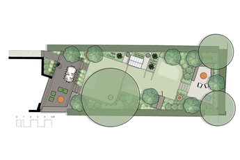 Lewes town house masterplan.