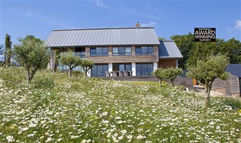 Creating a contemporary Mediterranean retreat with swimming pool in rural Dorset. This truly iconic landscape was created for a successful businessman and his family. They were looking for a place to relax by day and entertain by night. 