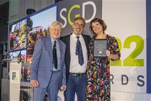 SGD Awards 2022 - Ann Marie Powell Gardens, Principal Designer Ann Marie Powell FSGD - UK Commercial or Community Landscapes & Gardens Winner - Sponsor Landscape Institute