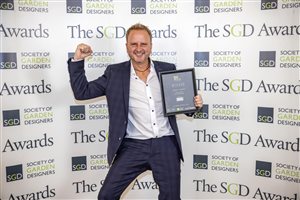 SGD Awards 2022 - Matthew Childs - The Judges’ Award Winner - Sponsor Harrod Horticultural