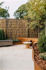 Raised Garden Beds - 560mm Flex in weathered steel 
Raised Garden Beds - 240mm Rigid in weathered steel
