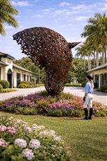 4 metre Horse Head Sculpture - Florida Artistic Vision