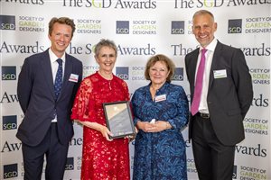 SGD Awards 2022 - Sarah Eberle FSGD - The Lifetime Achievement Award Winner - Sponsor Alitex