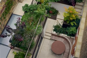Stefano Marinaz Landscape Architecture, Principal Designer Stefano Marinaz MSGLD - Where Indoors Meets Autumn.  Photograph © Gary Morrisroe
