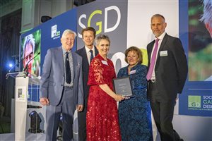 SGD Awards 2022 - Sarah Eberle FSGD - The Lifetime Achievement Award Winner - Sponsor Alitex