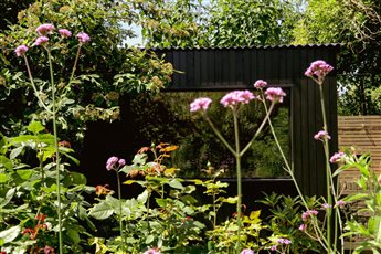 VESI  - luxury outdoor sauna for 4-6 people with optional porch and shower.