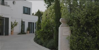 Garden in Madrid, Spain