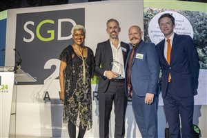 SGD Awards 2024 - George Cullis - Garden Jewel Winner - Sponsor Vande Moortel