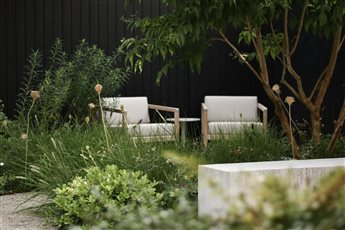 A garden completed this summer with Studio Cullis