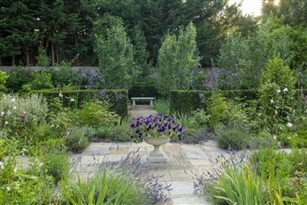 Garden for a large new house in Surrey