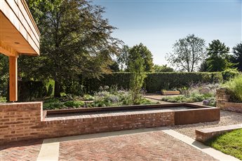 Outdoor kitchen and entertainment area. Wiltshire