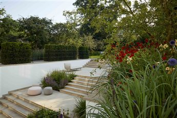 Listed Villa Garden, Holland Park London