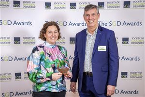 SGD Awards 2025 - Claire Greener - Built Landscape Design Winner – Sponsor Renson