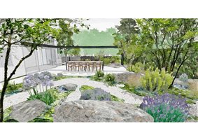 Kate Mackay Roberts - Rocky Flow - London College of Garden Design