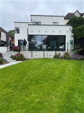 7.  View from mid level lawn.