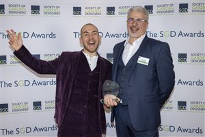 SGD Awards 2024 - Harry Holding - Big ideas, Small Budget Winner - Sponsor CED Stone Group